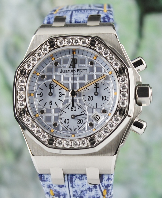(image for) UNPOLISHED AUDEMARS PIGUET ROYAL OAK OFFSHORE LADY JEANS LIMITED EDITION / 26113ST.ZZ.D030CR.01